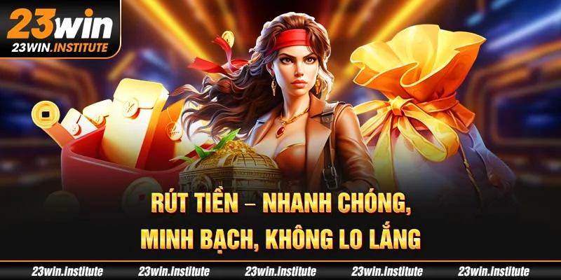 Rút tiền tại 23Win – Tiền về ví trong vài phút