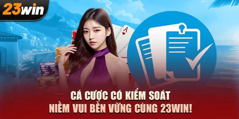 Cá cược có kiểm soát – niềm vui bền vững cùng 23WIN!