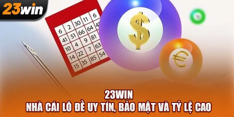 23Win – Nhà cái lô đề uy tín, bảo mật và tỷ lệ cao